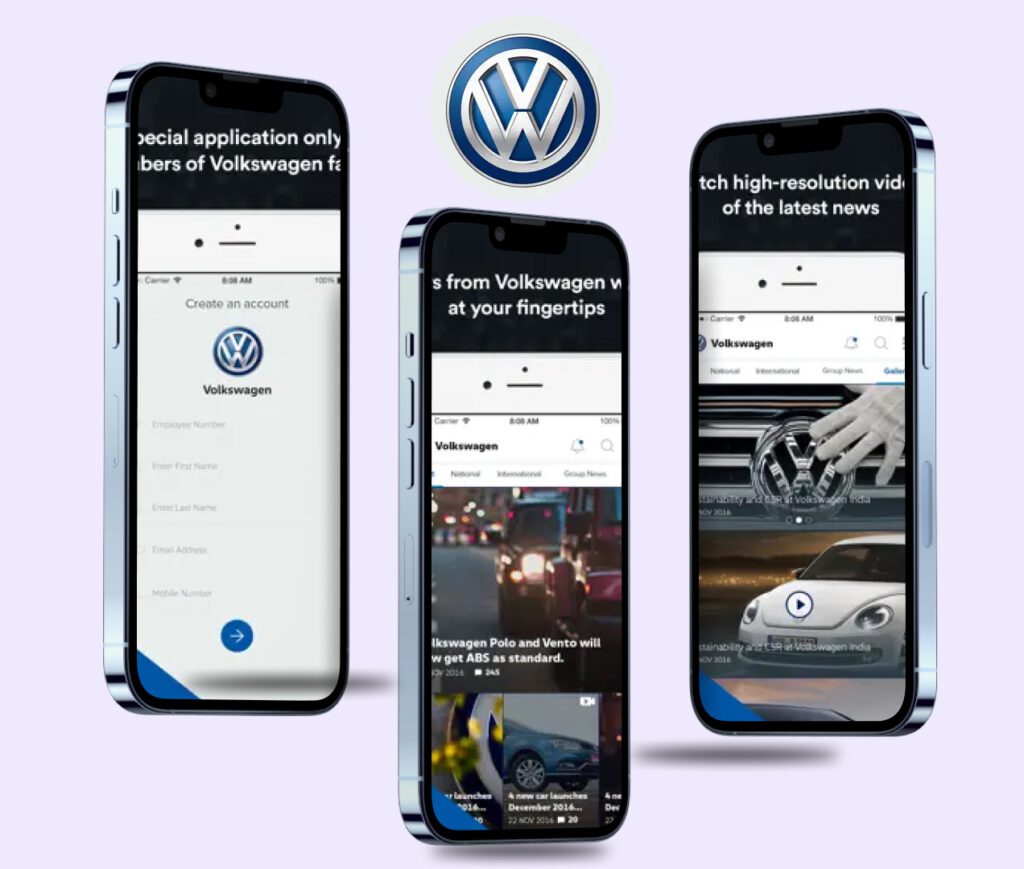Volkswagen Pune Plant App